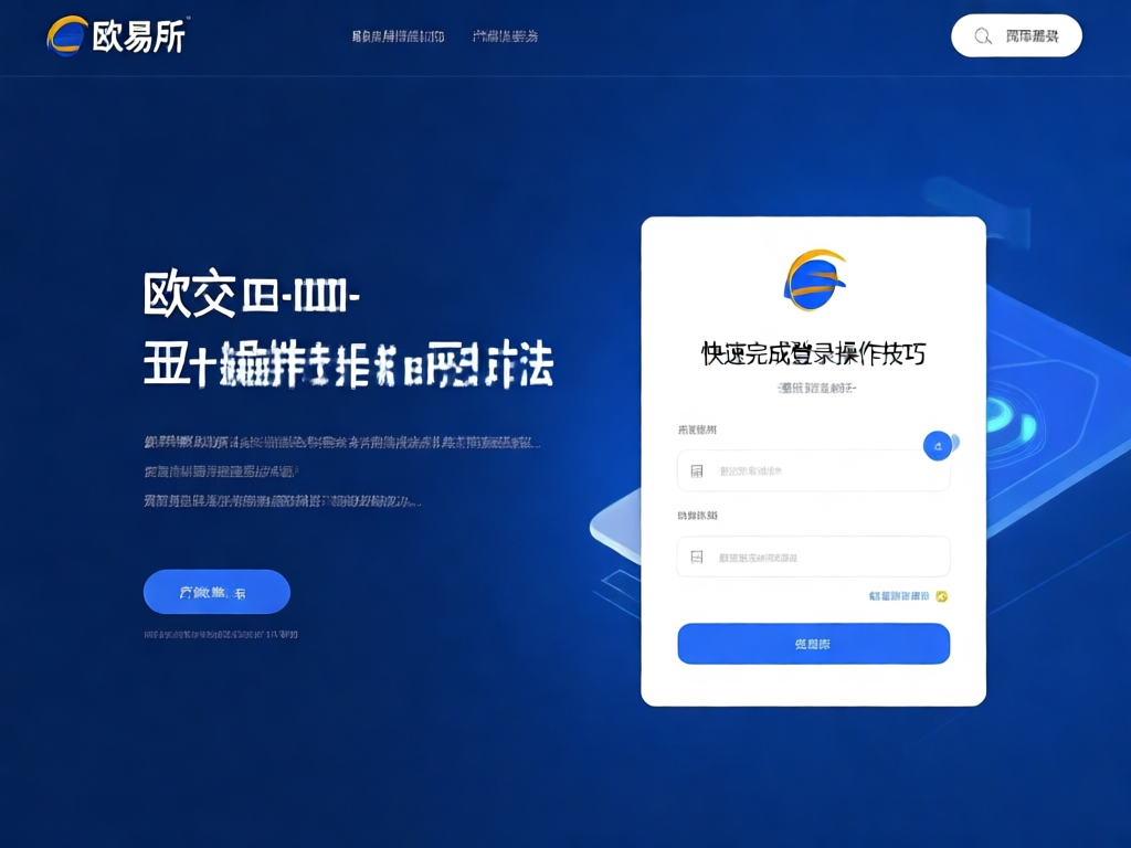 欧交易所登录界面示意图